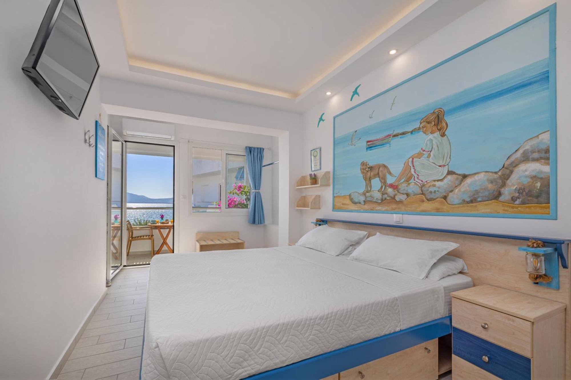 Haraki Mare Studios Beach Front Dış mekan fotoğraf